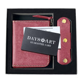 DAYSART 本革 L字ハーフラウンドウォレット BOXセットlw235-2set