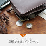 DAYSART 本革 L字ファスナー 2つ折り財布 lw239