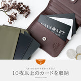 DAYSART 本革 L字ファスナー 2つ折り財布 lw239