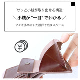 栃木レザー 3つ折りウォレット pt-lw002