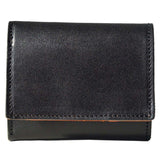 栃木レザー ミニウォレット ブラック