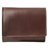 栃木レザー ミニウォレット ダークブラウン