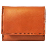 栃木レザー ミニウォレット オレンジ