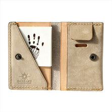 小さいお財布 カジュアル グレージュ