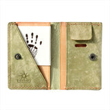 小さいお財布 カジュアル オリーブ