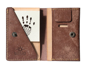 小さいお財布 カジュアル こげ茶