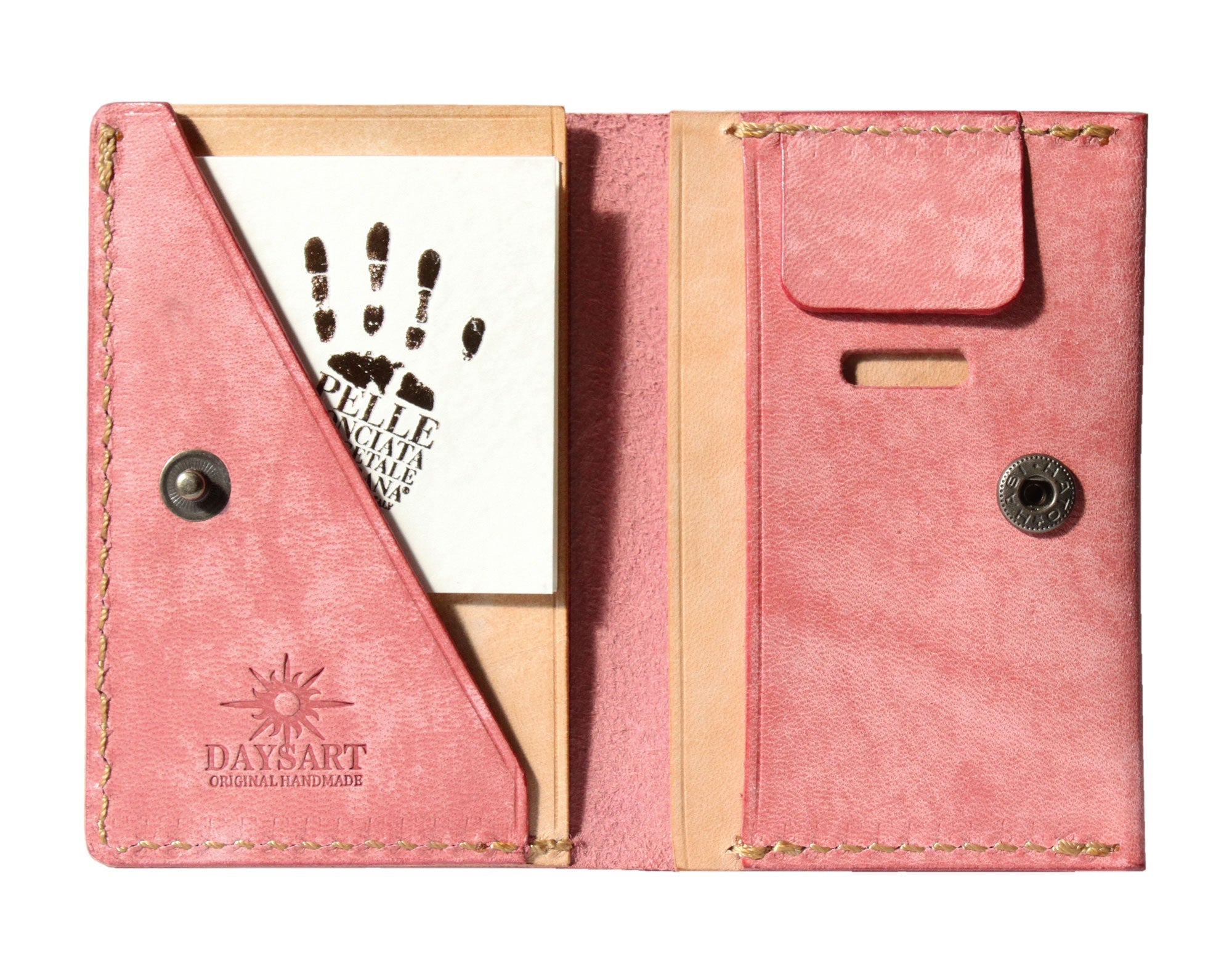 小さいお財布 カジュアル ピンク