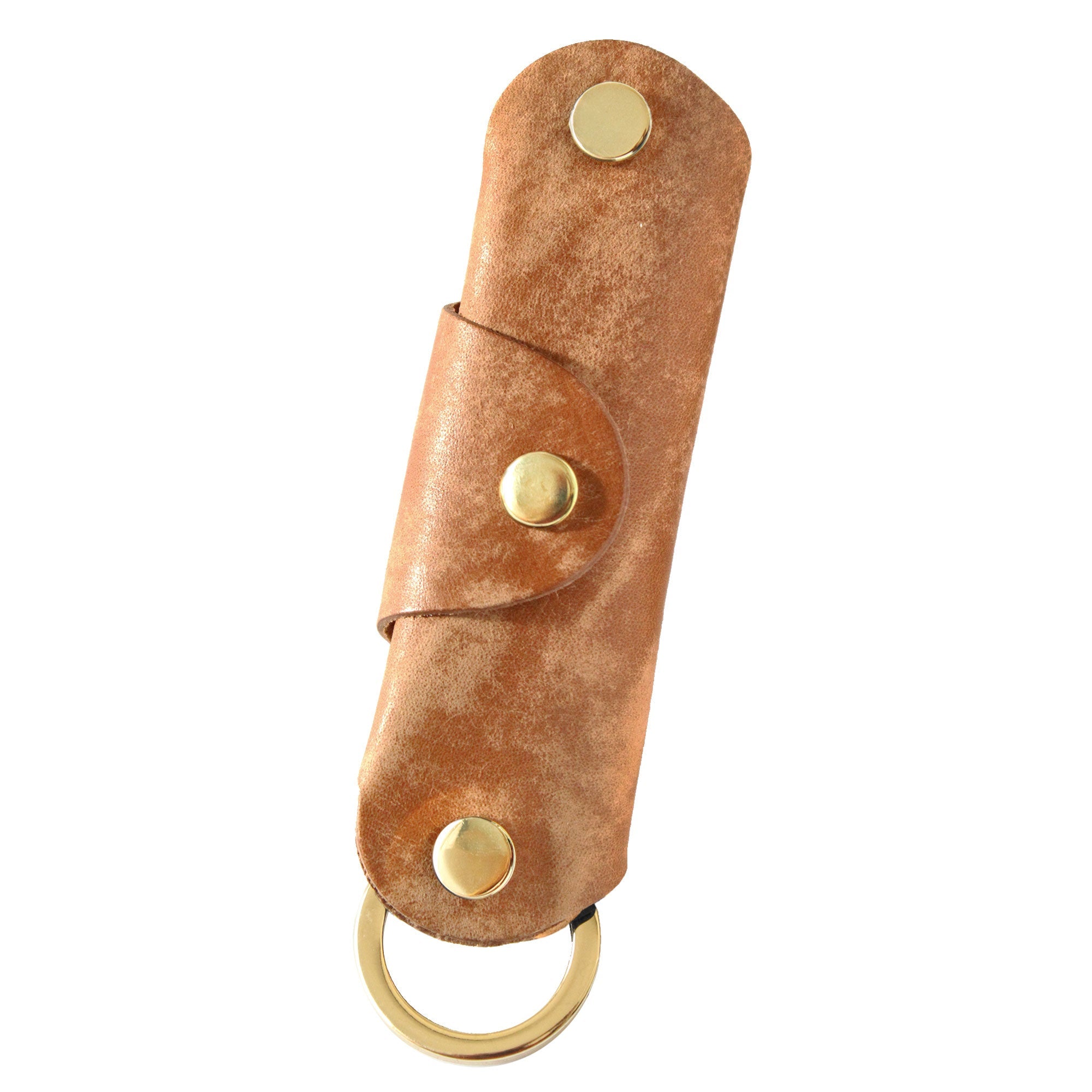 本革 極小 財布 ガジュアル ブラウン