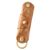 本革 極小 財布 ガジュアル ブラウン