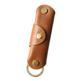 本革 極小 財布 フォーマル ブラウン