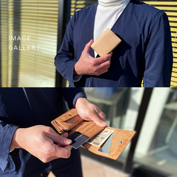 DAYSART 本革 小さい財布 uw-lw003