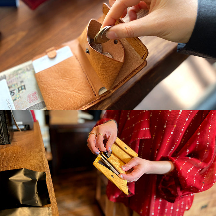 DAYSART 本革 小さい財布 uw-lw003