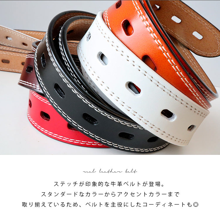 牛革 レディース ベルト ab-btw002