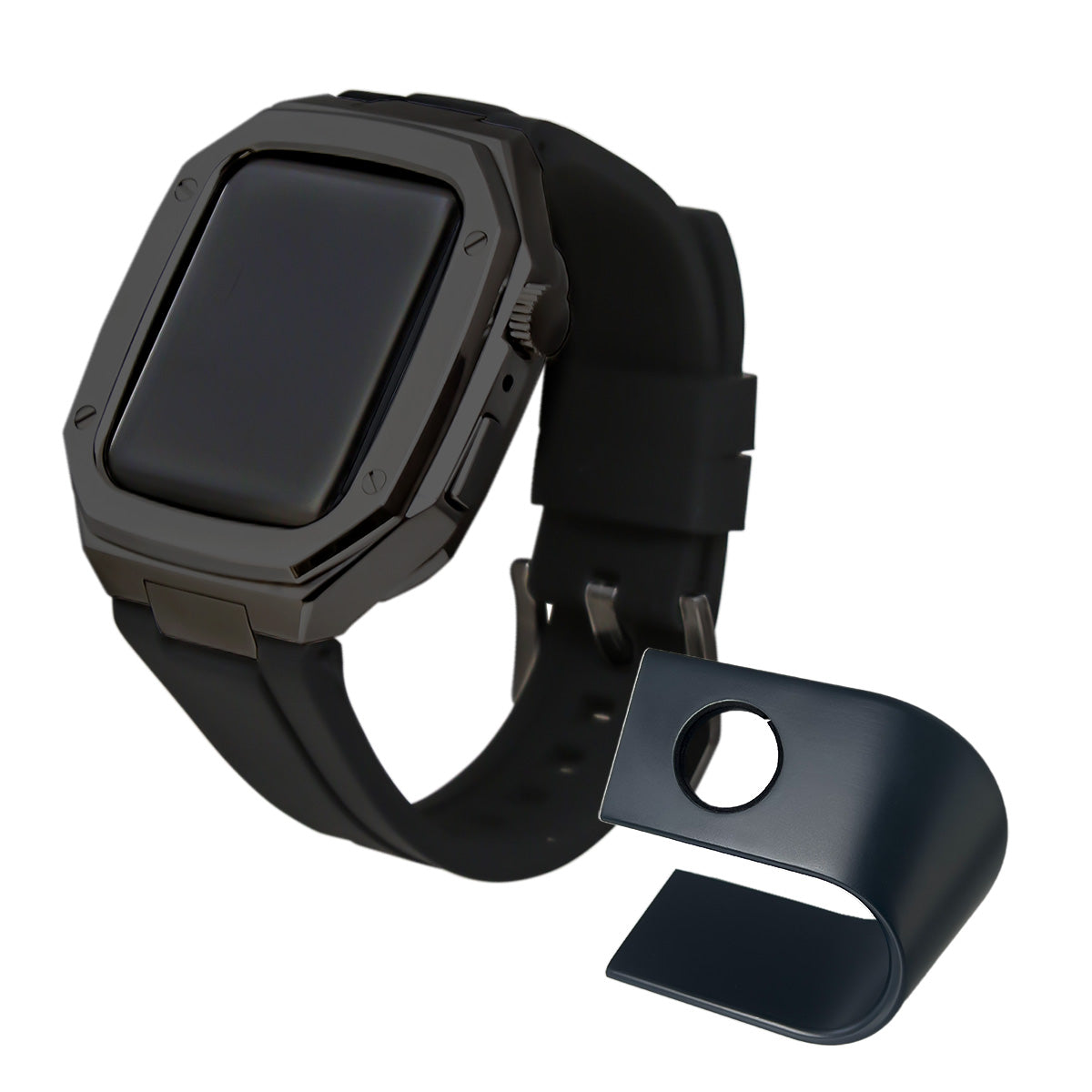 Apple watch アップルウォッチ バンド 45mm オールステンレス