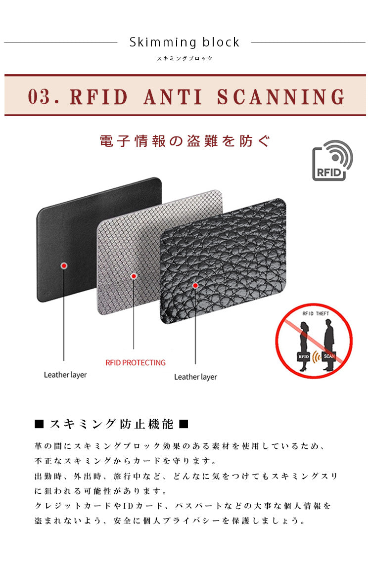 牛革 ラウンドファスナーウォレット ab-lw004