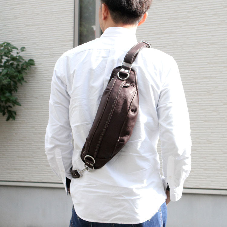DAYSART 本革 スリングバッグ lb155