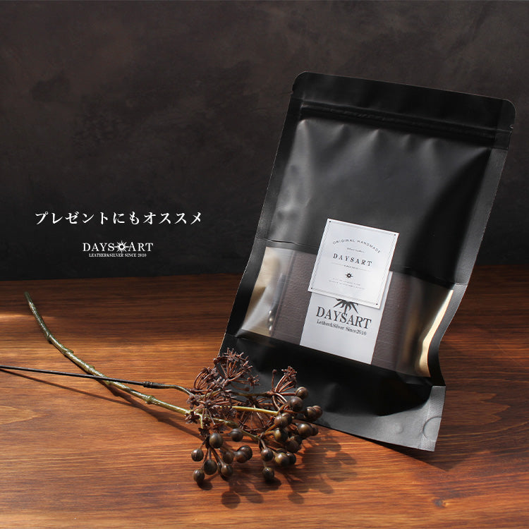 DAYSART 本革 L字ファスナー ２つ折り財布 lw239