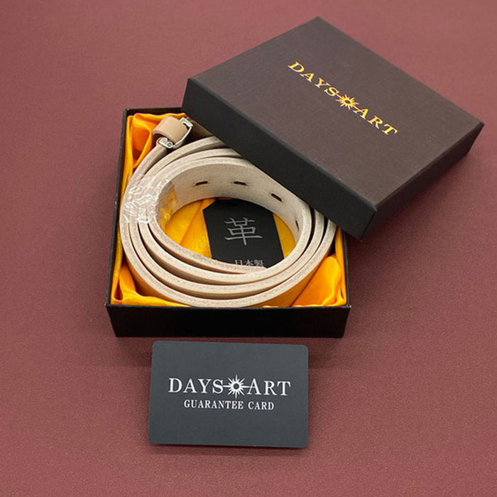 DaysArt 限定品 最高峰 姫路昭南レザー 極厚 レザーベルト