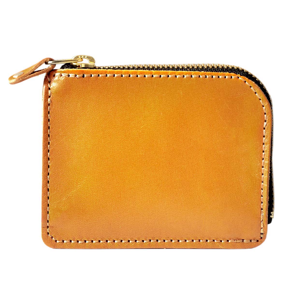 栃木レザー L字ファスナーミニウォレット L字財布 コンパクト