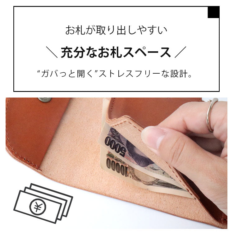 栃木レザー ３つ折りウォレット pt-lw002